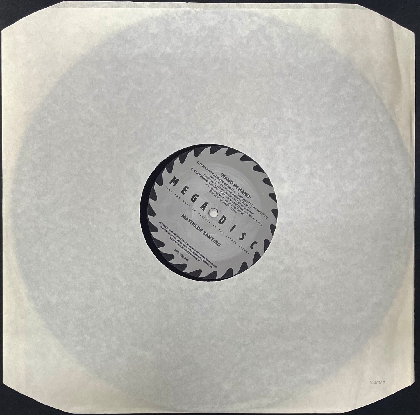 Mathilde Santing Combo – Hand In Hand - USED Vinyl 12" EP