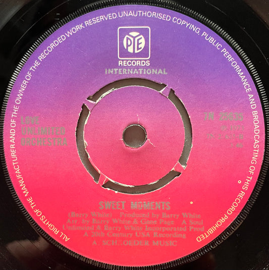 Love Unlimited Orchestra – Love's Theme - USED Vinyl 7" Single