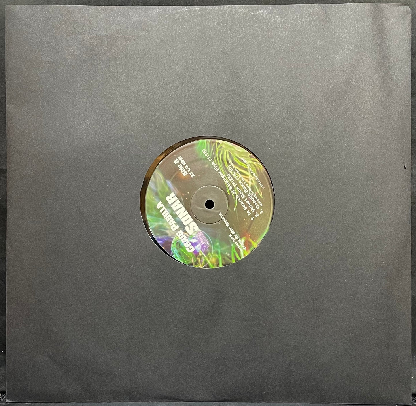 Craig Padilla – Sonar - USED Vinyl 2LP Light Green/Blue Translucent Marbled Limited Edition