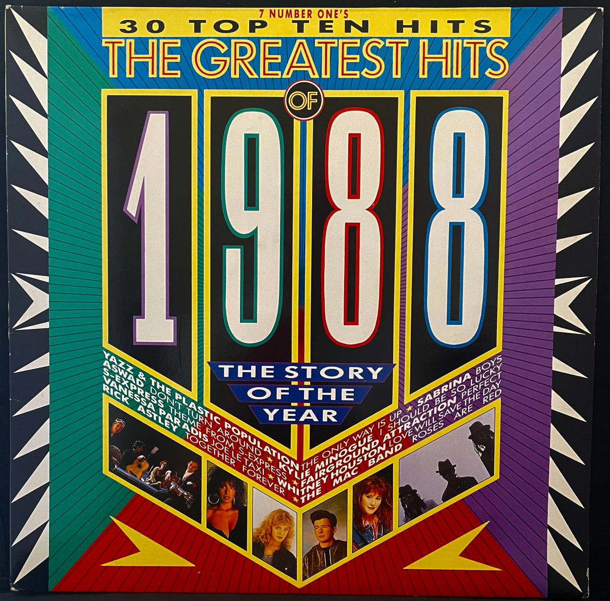 Various – The Greatest Hits Of 1988 - USED Vinyl 12" 2LP