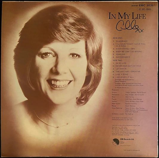Cilla – In My Life - USED Vinyl LP