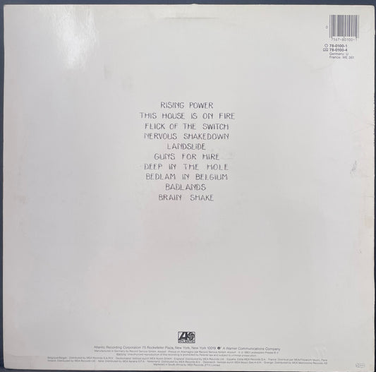 AC/DC – Flick Of The Switch - USED Vinyl LP