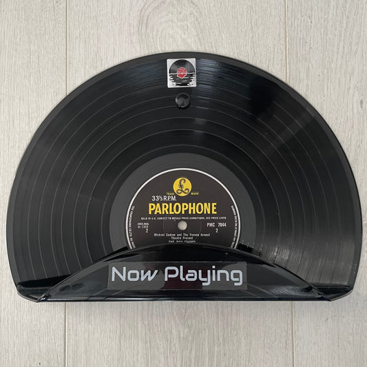 The ‘Parlophone’ Vinyl Record ‘Now Playing’ Wall Mounted Record Stand