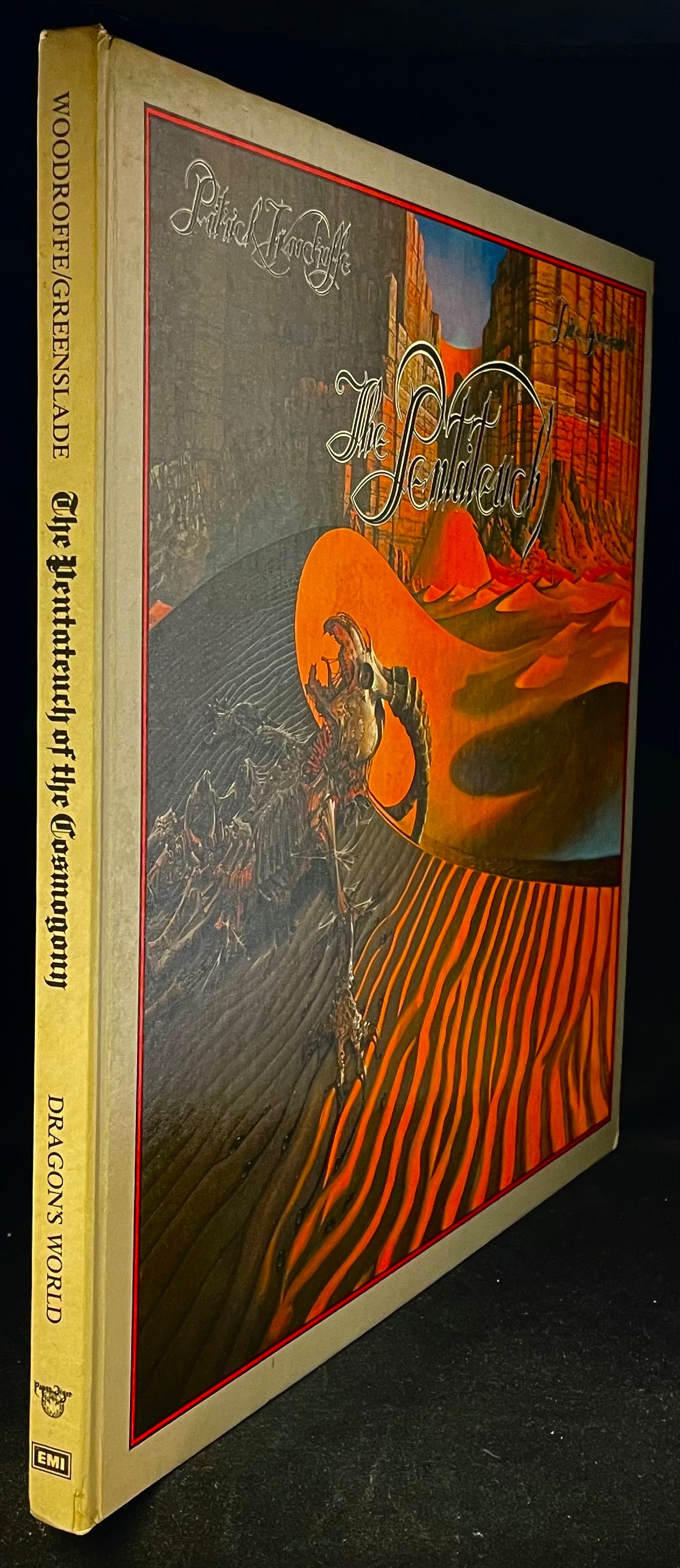 Patrick Woodroffe / Dave Greenslade – The Pentateuch Of The Cosmogony - USED Vinyl 2LP Book