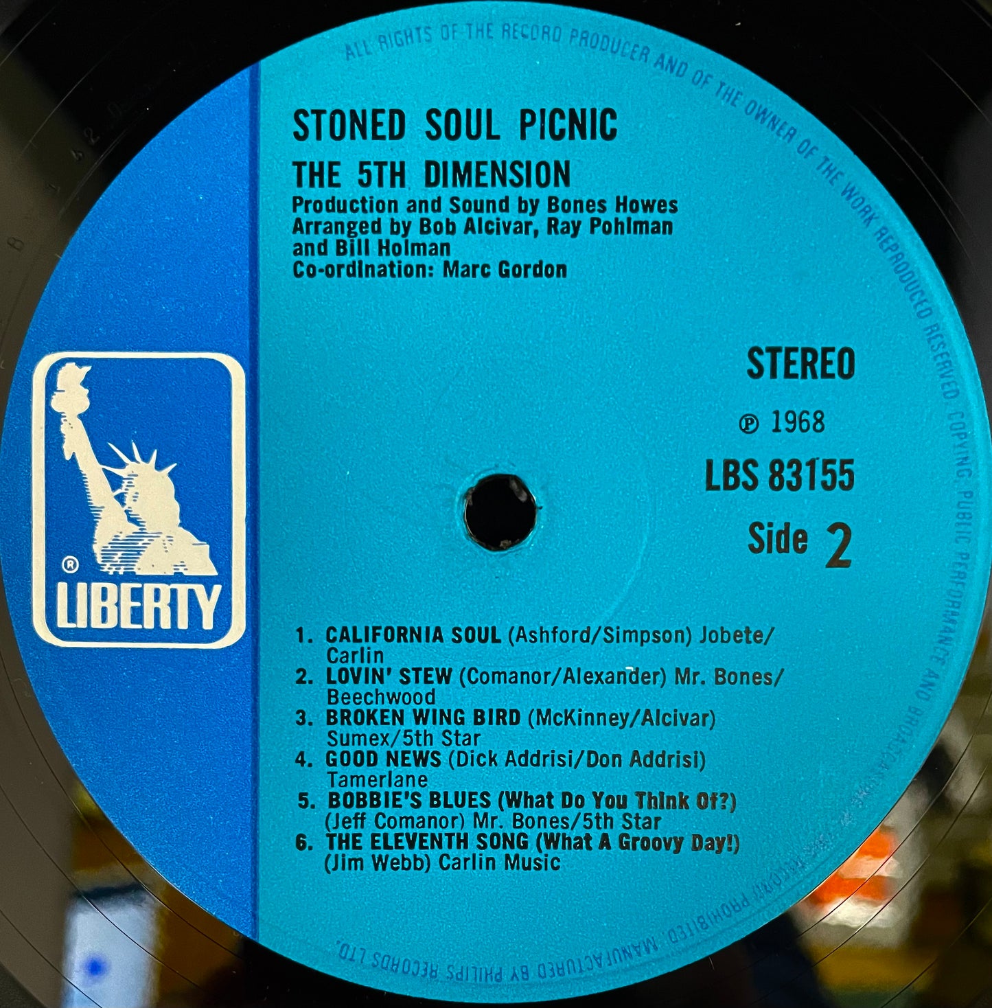 The 5th Dimension – Stoned Soul Picnic - USED Vinyl LP