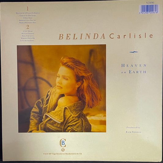 Belinda Carlisle – Heaven On Earth - USED Vinyl LP