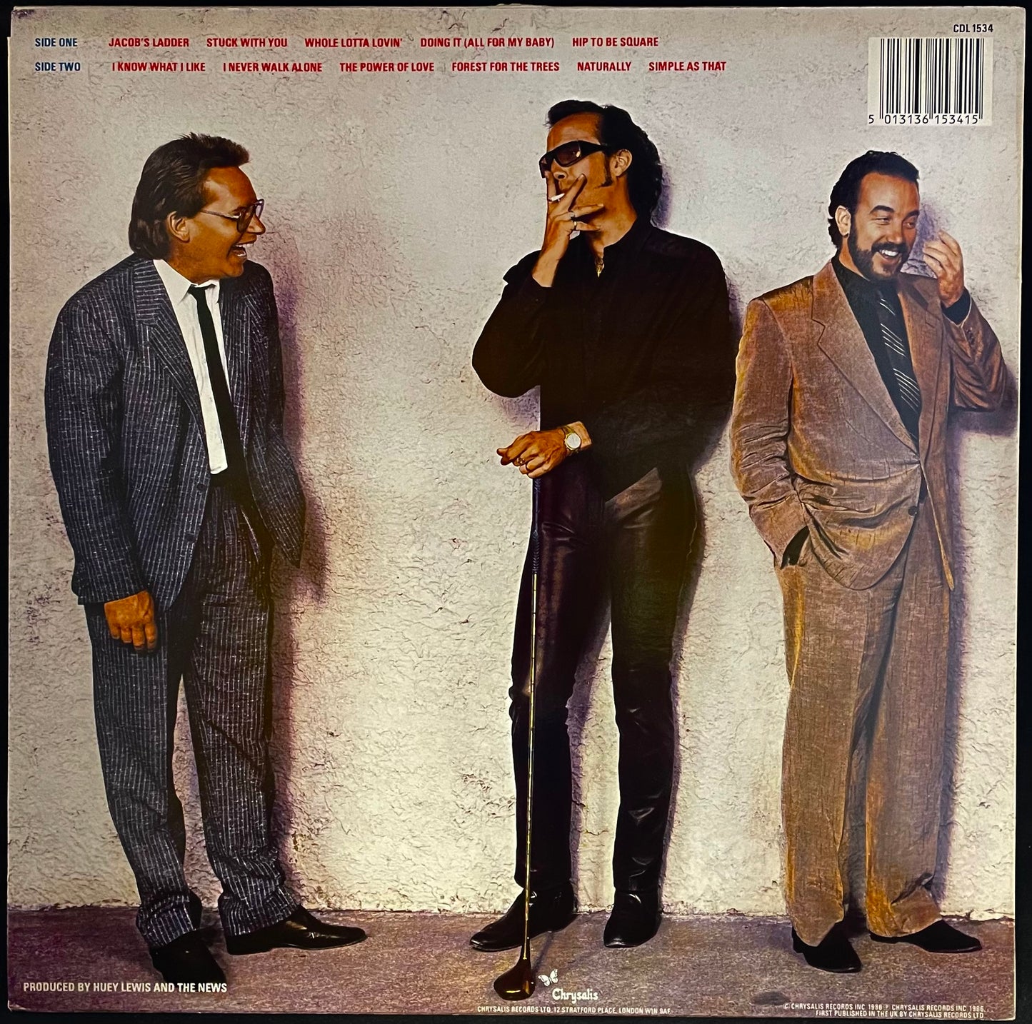 Huey Lewis And The News – Fore! - USED Vinyl LP