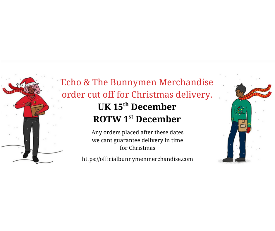 Official Echo & The Bunnymen Vintage 1983 Porcupine T-Shirt