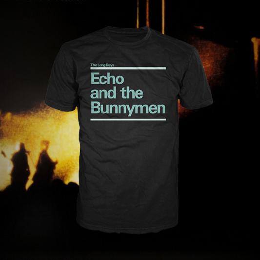 Official Echo & The Bunnymen Long Days T-Shirt.