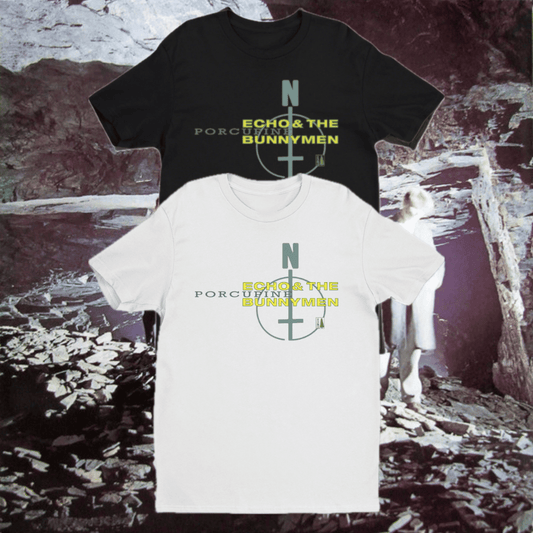 Official Echo & The Bunnymen Vintage 1983 Porcupine T-Shirt