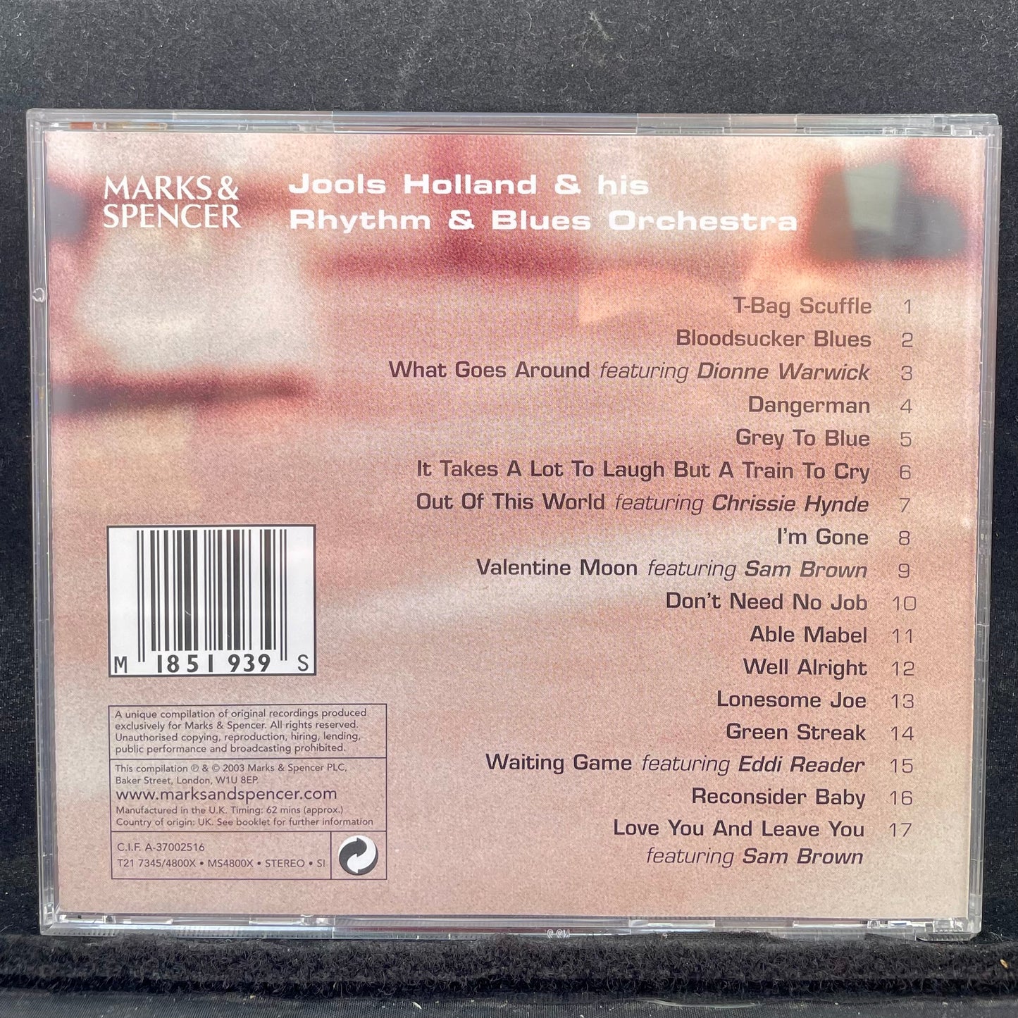 Jools Holland And His Rhythm & Blues Orchestra – The Collection - USED CD