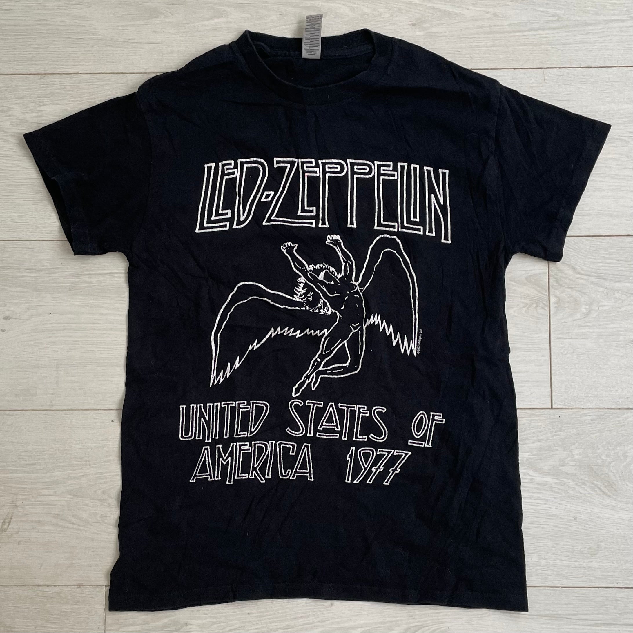 Led Zeppelin - USA Tour 1977 - Vintage T-Shirt (S) – Vinyl Nirvana Ltd