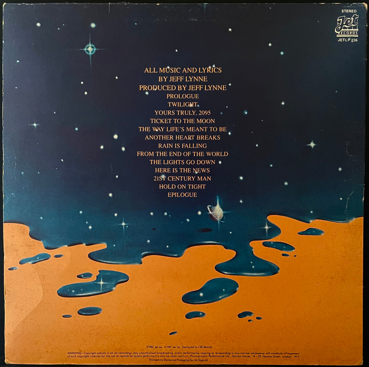 ELO – Time - USED Vinyl 12" LP