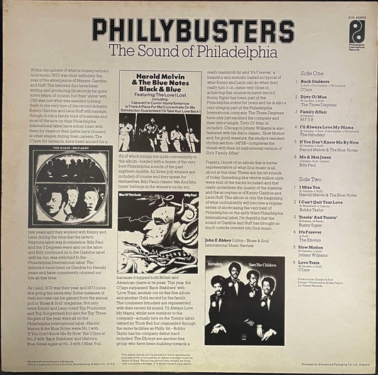 Various – Phillybusters - The Sound Of Philadelphia - USED Vinyl LP