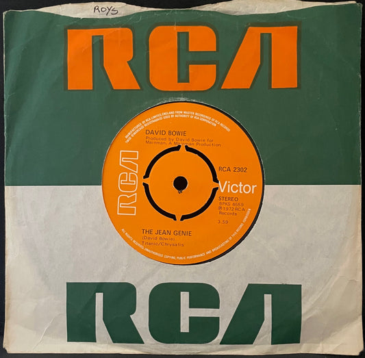 David Bowie – The Jean Genie - USED Vinyl 7" Single