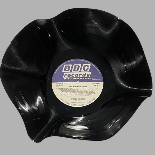 The 'Beeb’ 12" Vinyl Record Bowl