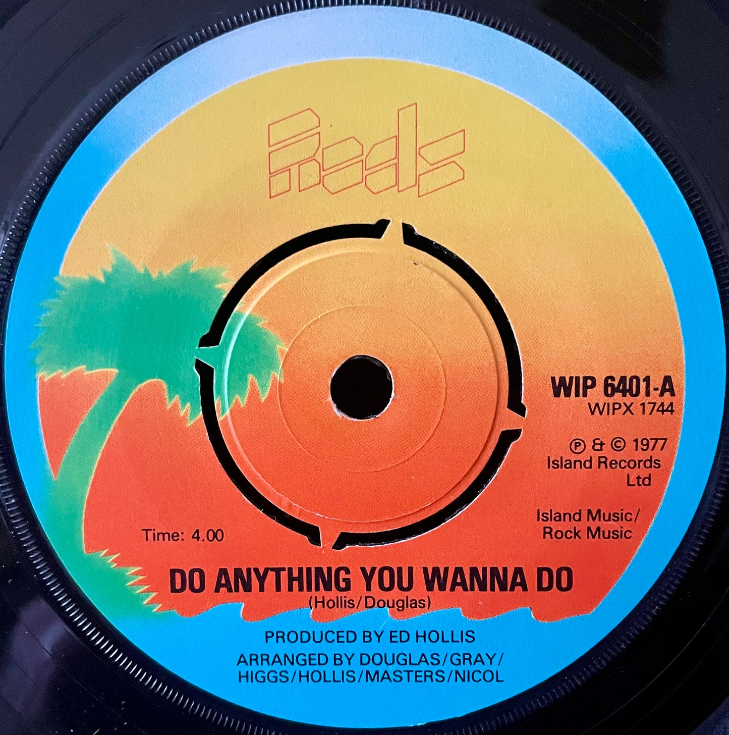 Rods – Do Anything You Wanna Do - USED Vinyl 7" Single