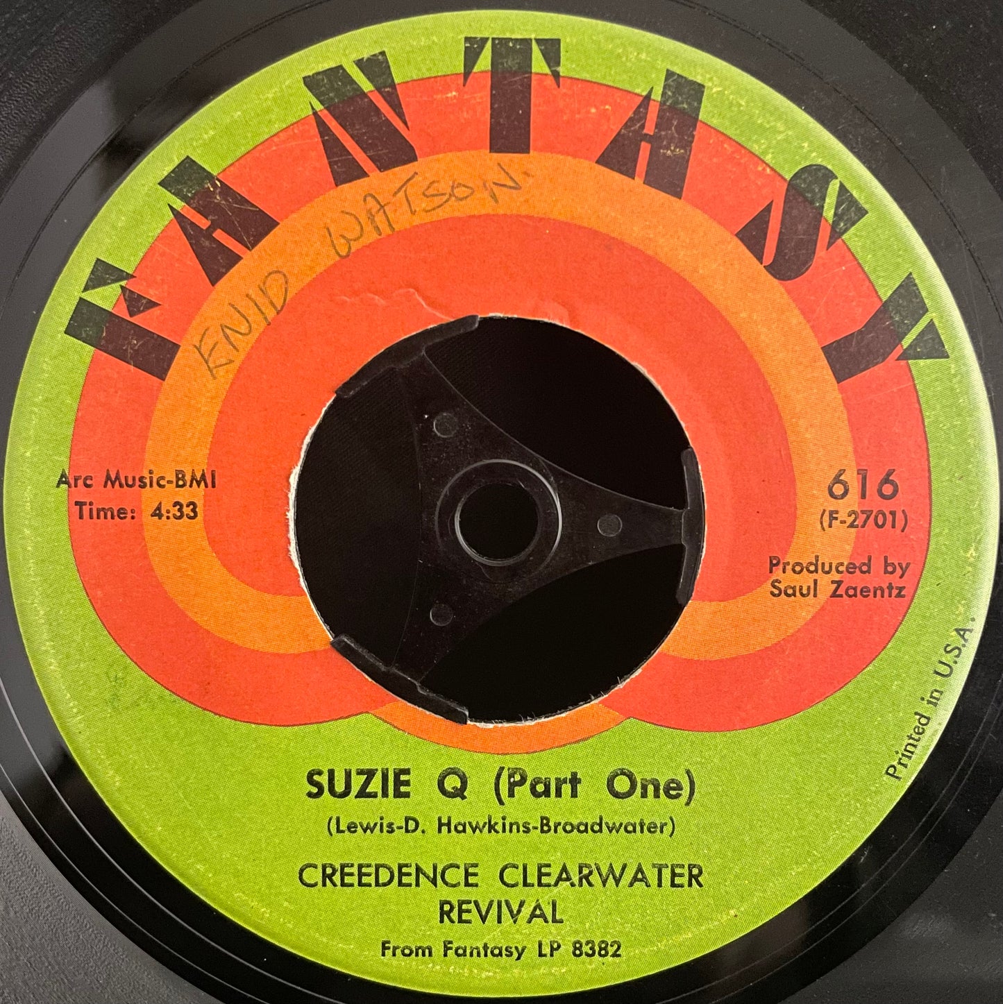 Creedence Clearwater Revival – Suzie Q. – USED Vinyl 7" Single