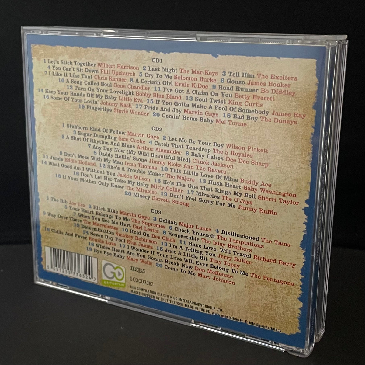 Various – A Stack Of Northern Soul - USED 3CD Box Set