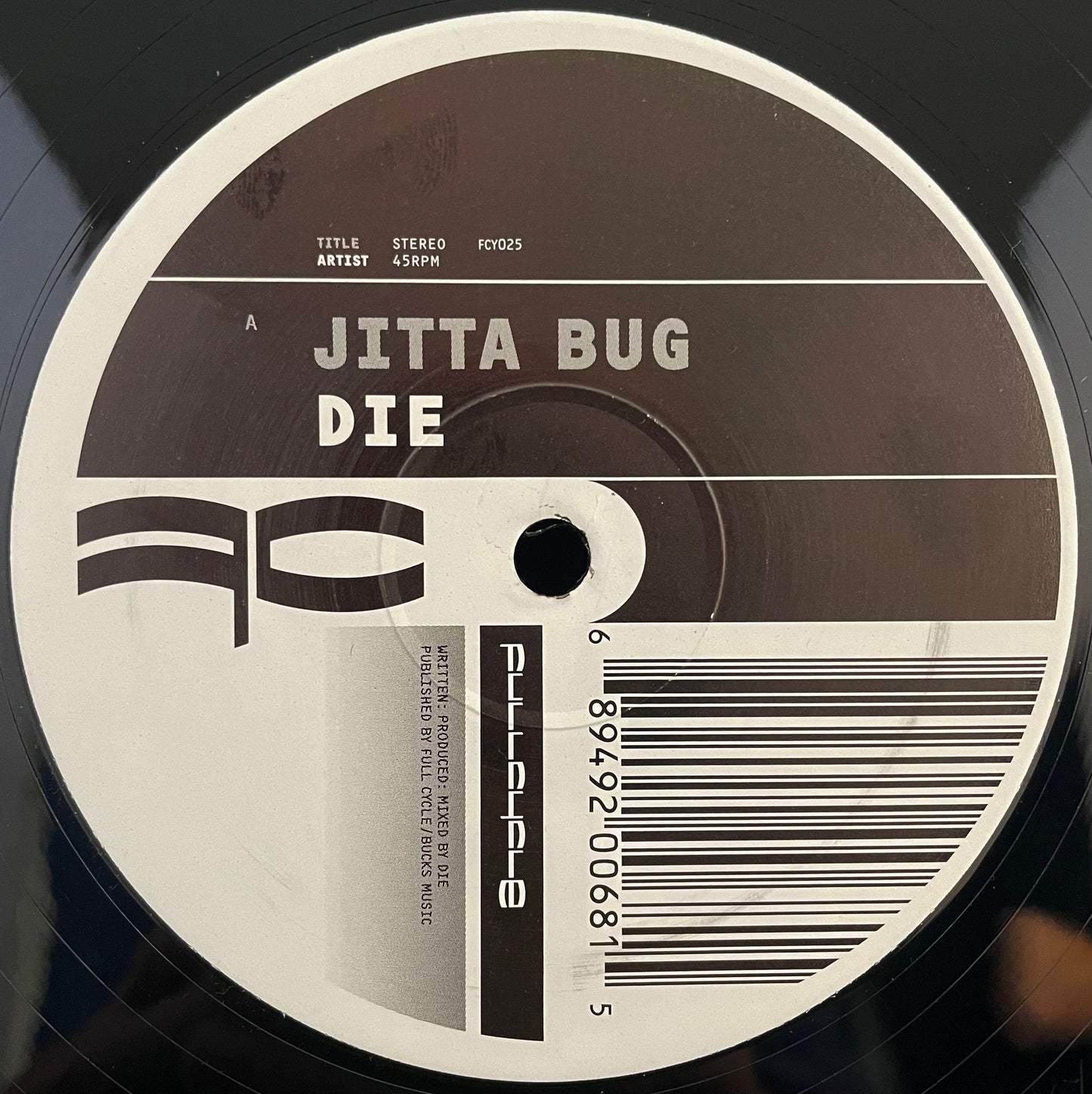 Die – Jitta Bug – USED Vinyl 12" Single