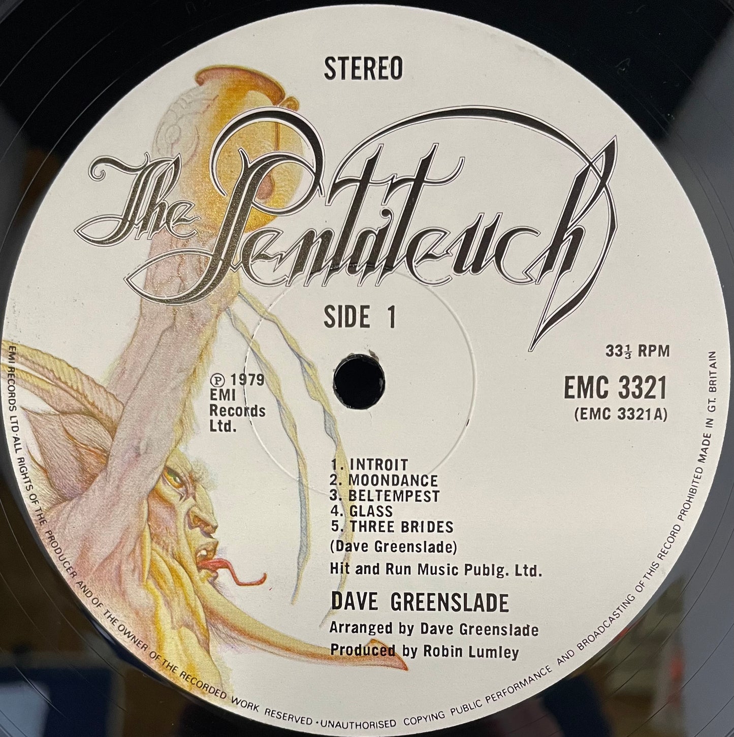 Patrick Woodroffe / Dave Greenslade – The Pentateuch Of The Cosmogony - USED Vinyl 2LP Book