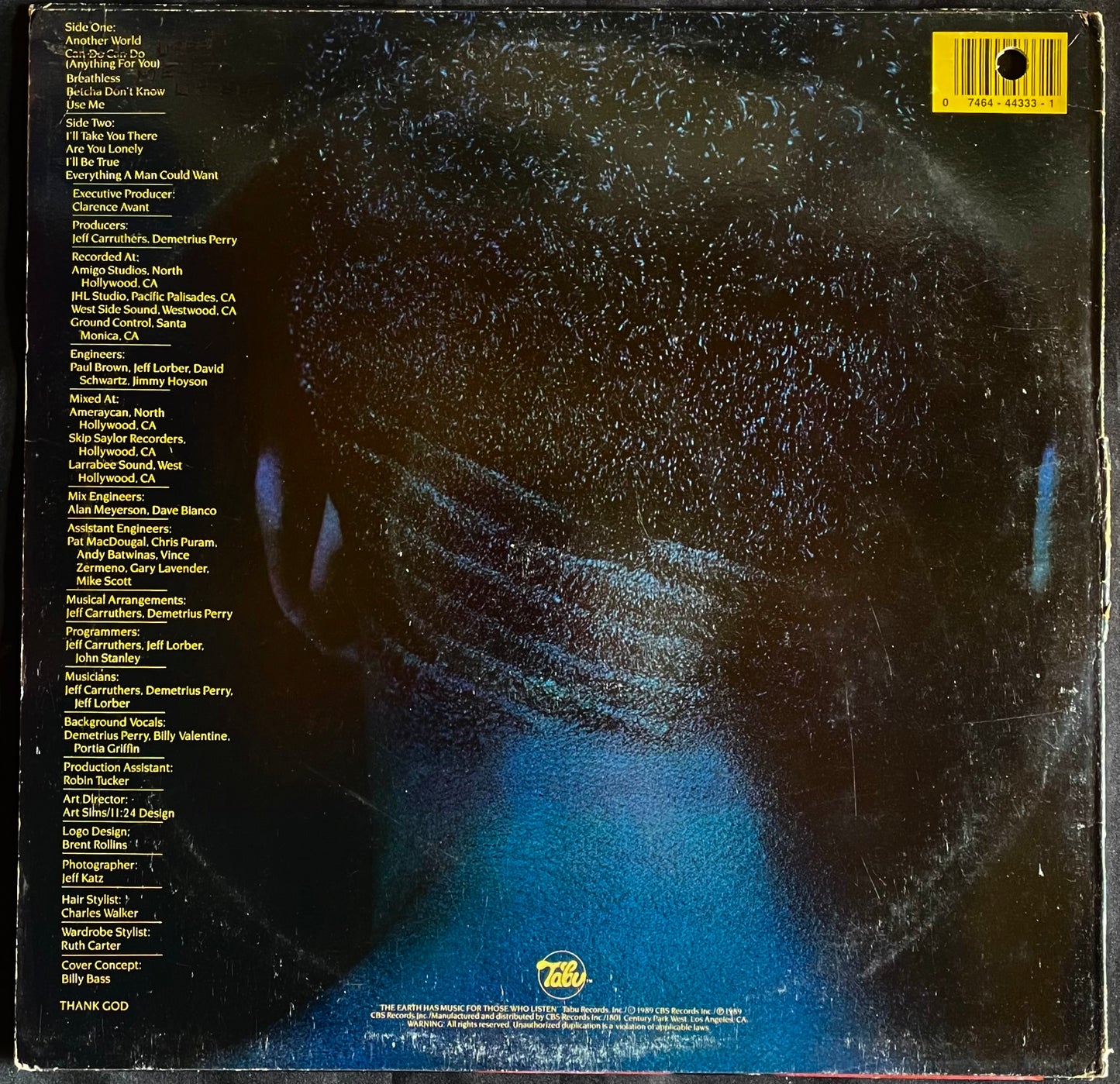 Demetrius Perry ‎– Another World - USED Vinyl LP