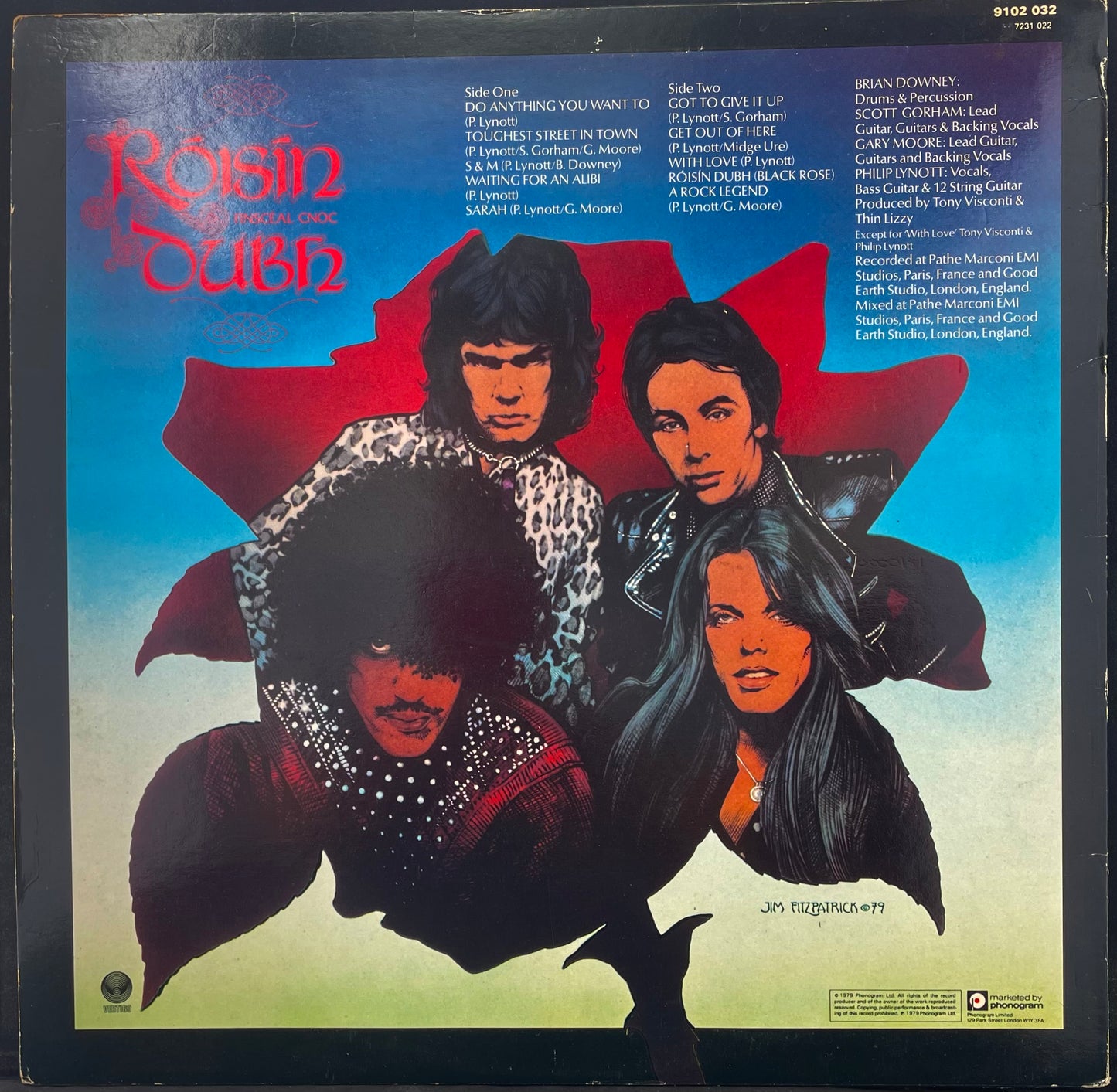 Thin Lizzy – Black Rose (A Rock Legend) - USED Vinyl LP