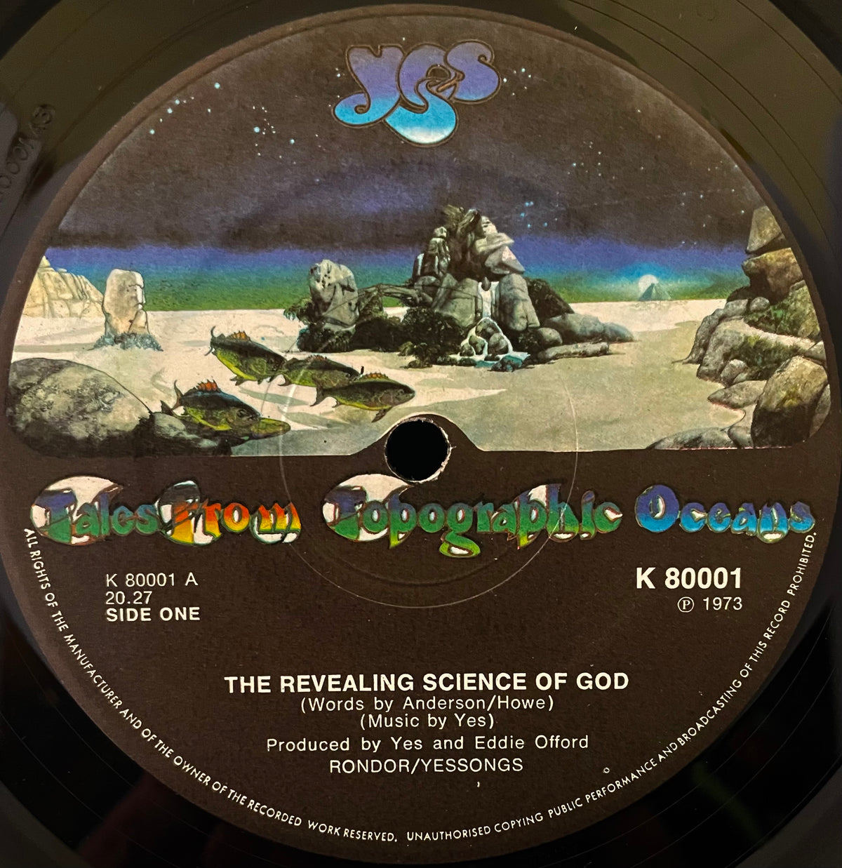 Yes – Tales From Topographic Oceans - USED Vinyl 12" 2LP
