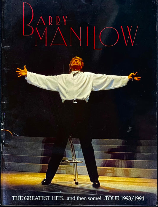 Barry Manilow - The Greatest Hits…and then some! 1992- 1993 Tour Programme