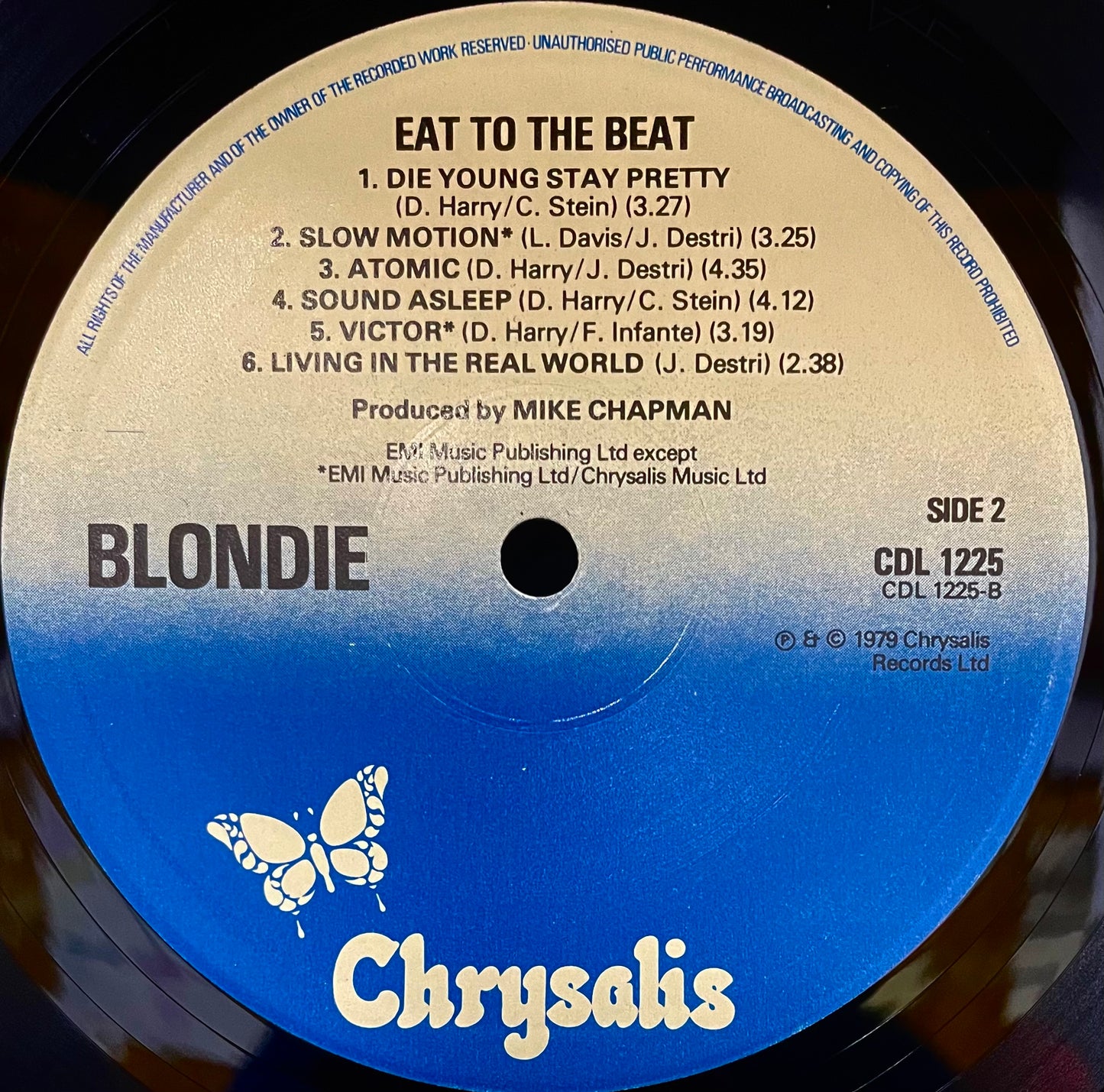 Blondie – Eat To The Beat - USED Vinyl LP