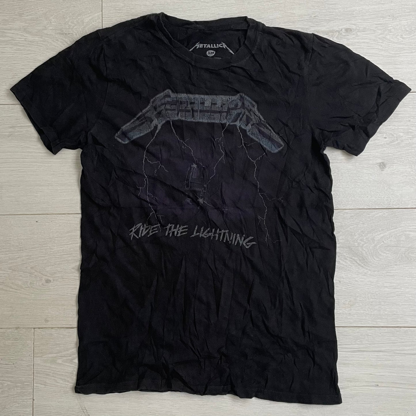 Metallica - Ride The Lightning - Vintage T-Shirt (S)