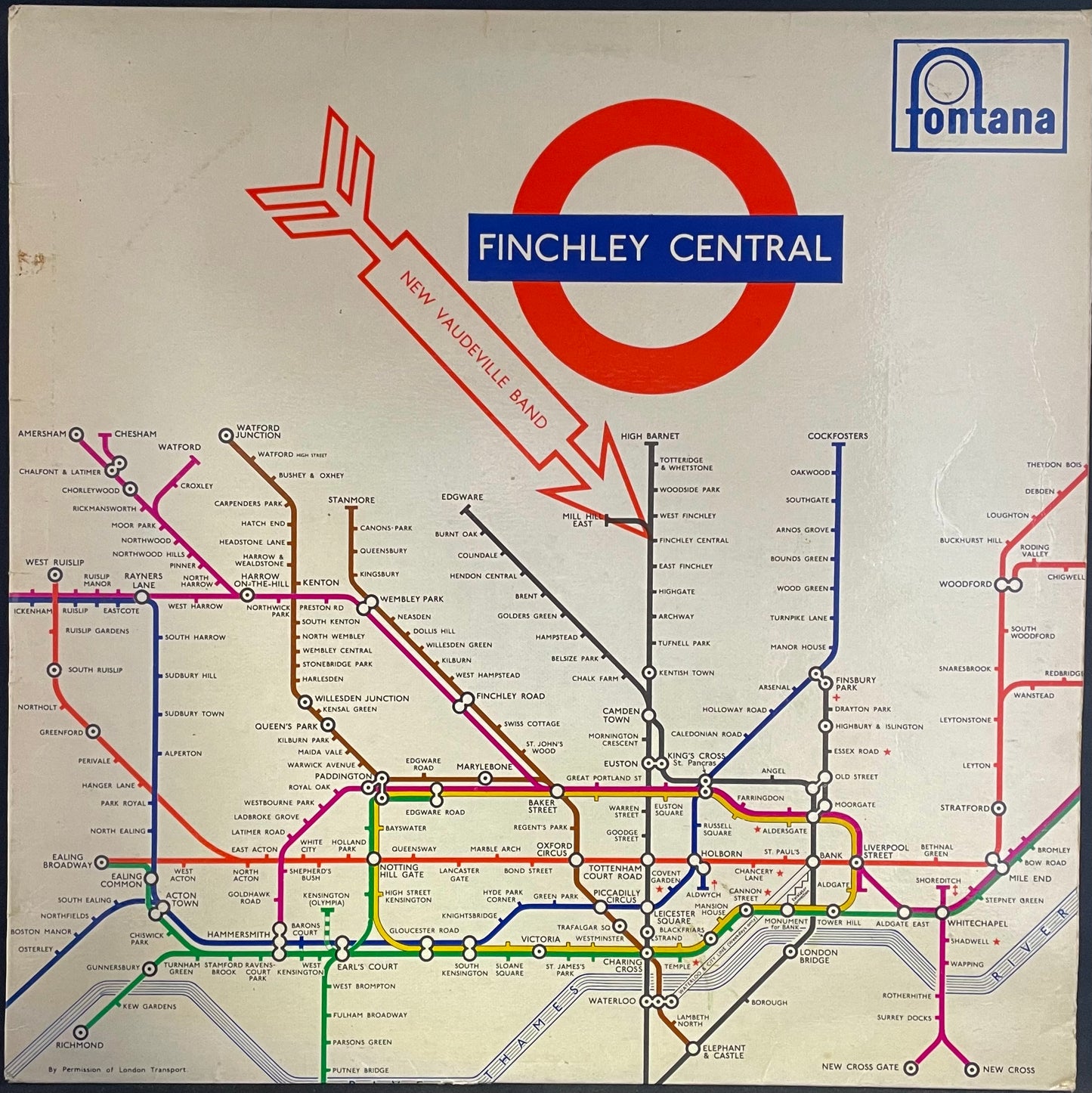 The New Vaudeville Band – Finchley Central- USED Vinyl LP MONO