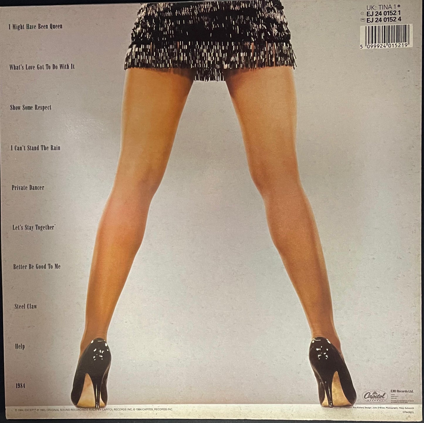 Tina Turner – Private Dancer - USED Vinyl LP