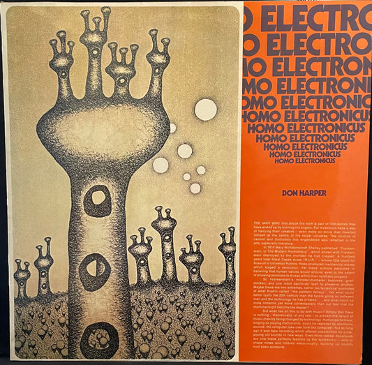 Don Harper – Homo Electronicus - USED Vinyl LP