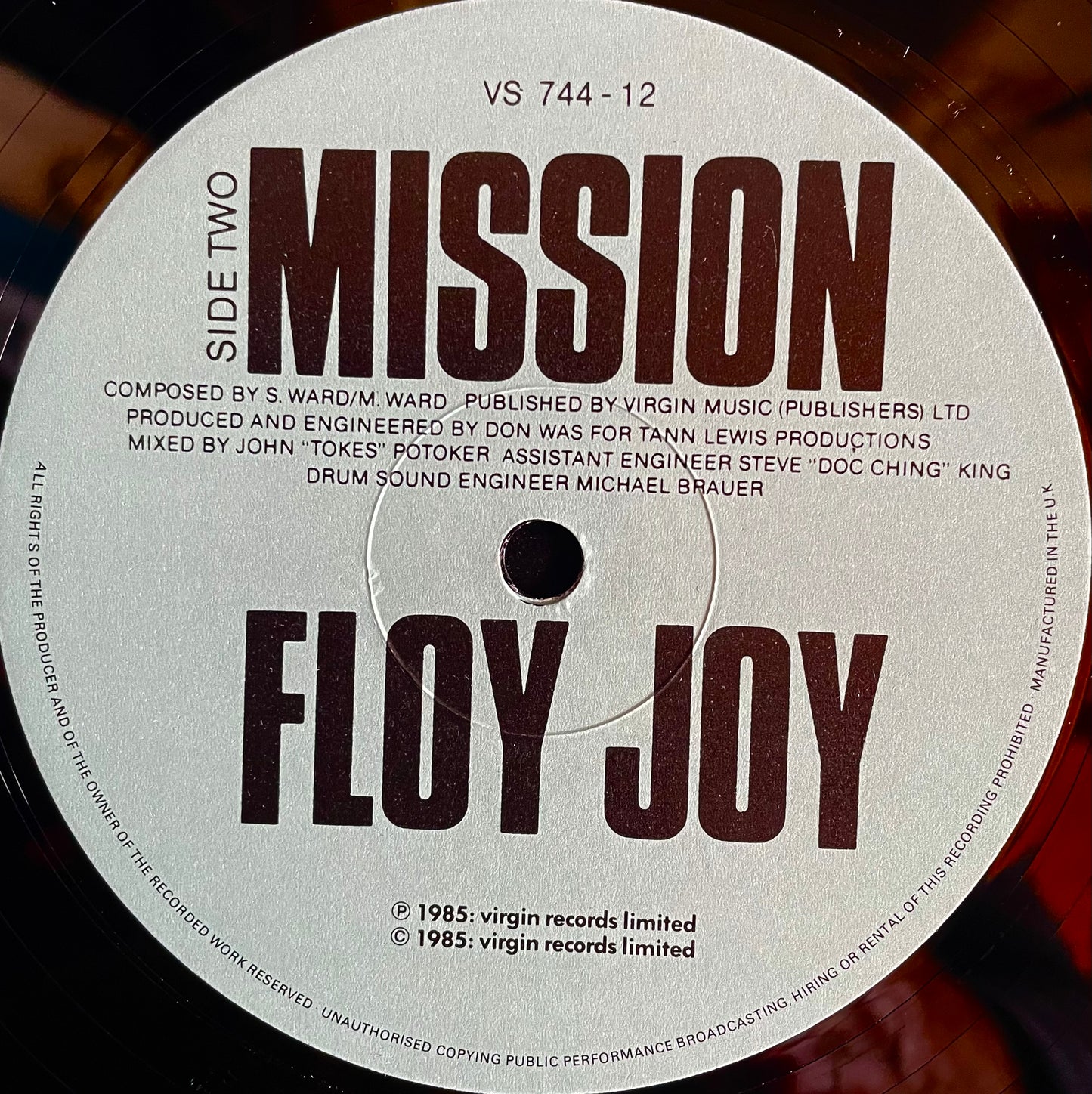 Floy Joy – Operator Operator - USED Vinyl 12" Single