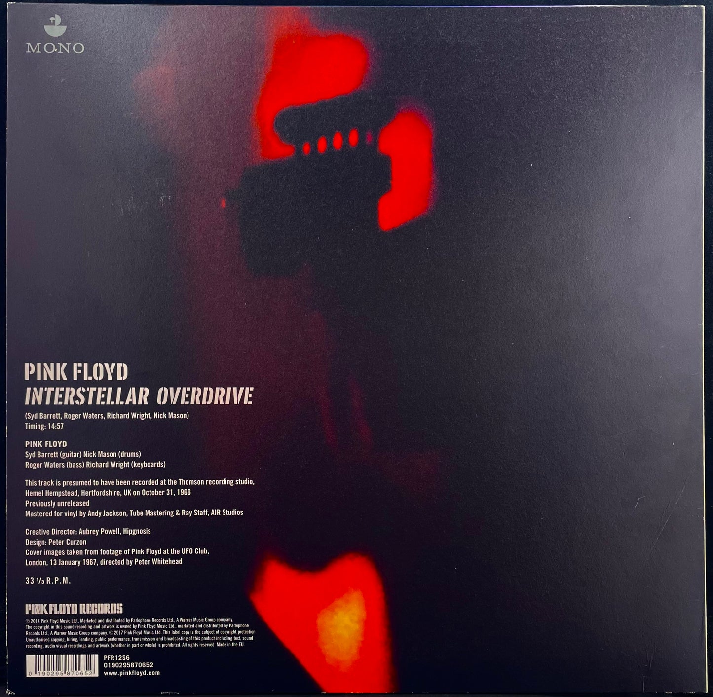 Pink Floyd – Interstellar Overdrive - USED Ltd Edition Single Sided Record Store Day 12" Single