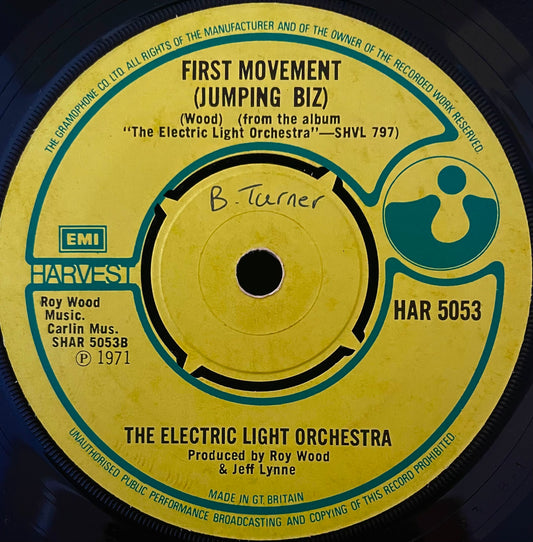 The Electric Light Orchestra – 10538 Overture - USED Vinyl 7" Single