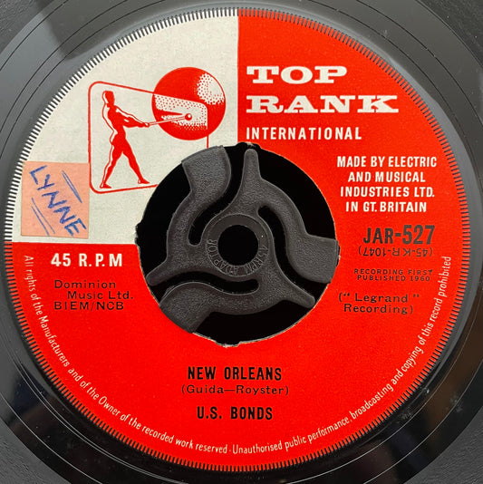 US Bonds – New Orleans – gebrauchte 7"-Vinyl-Single