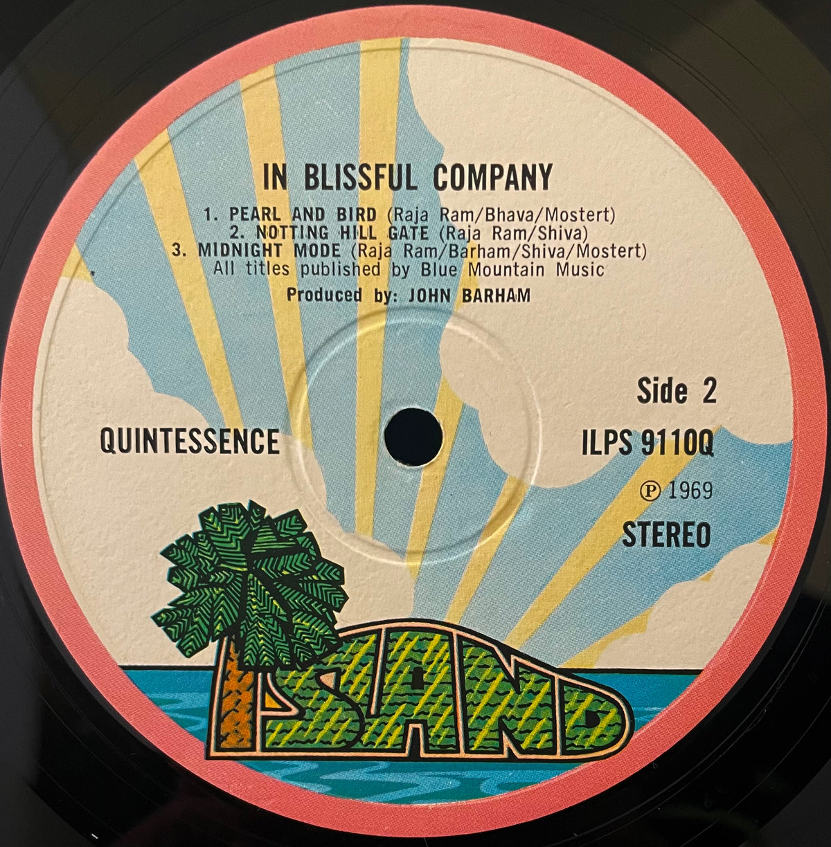 Quintessence – In Blissful Company - USED Vinyl 12" LP