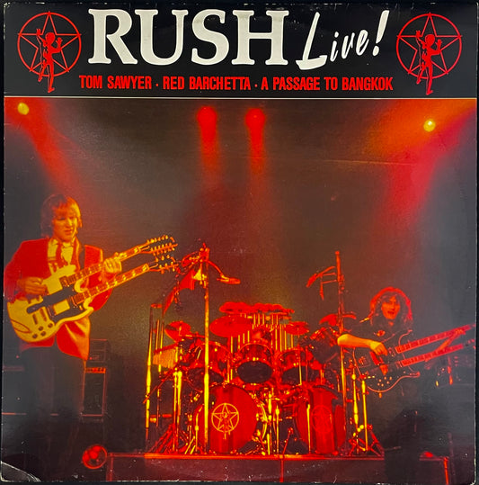 Rush – Live! - USED Vinyl 12" Single