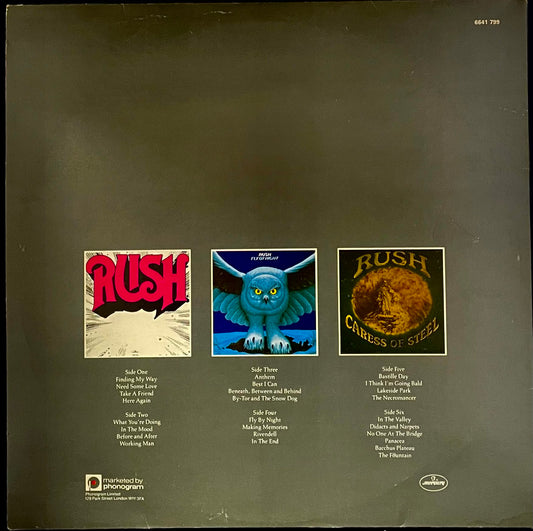 Rush – Archives - USED Vinyl 3LP