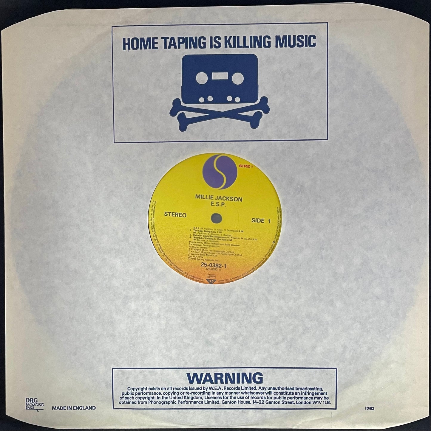 Millie Jackson – E.S.P. (Extra Sexual Persuasion) - USED Vinyl LP