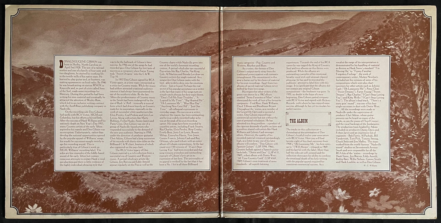 Don Gibson – Famous Country Music-Makers - USED Vinyl 2LP