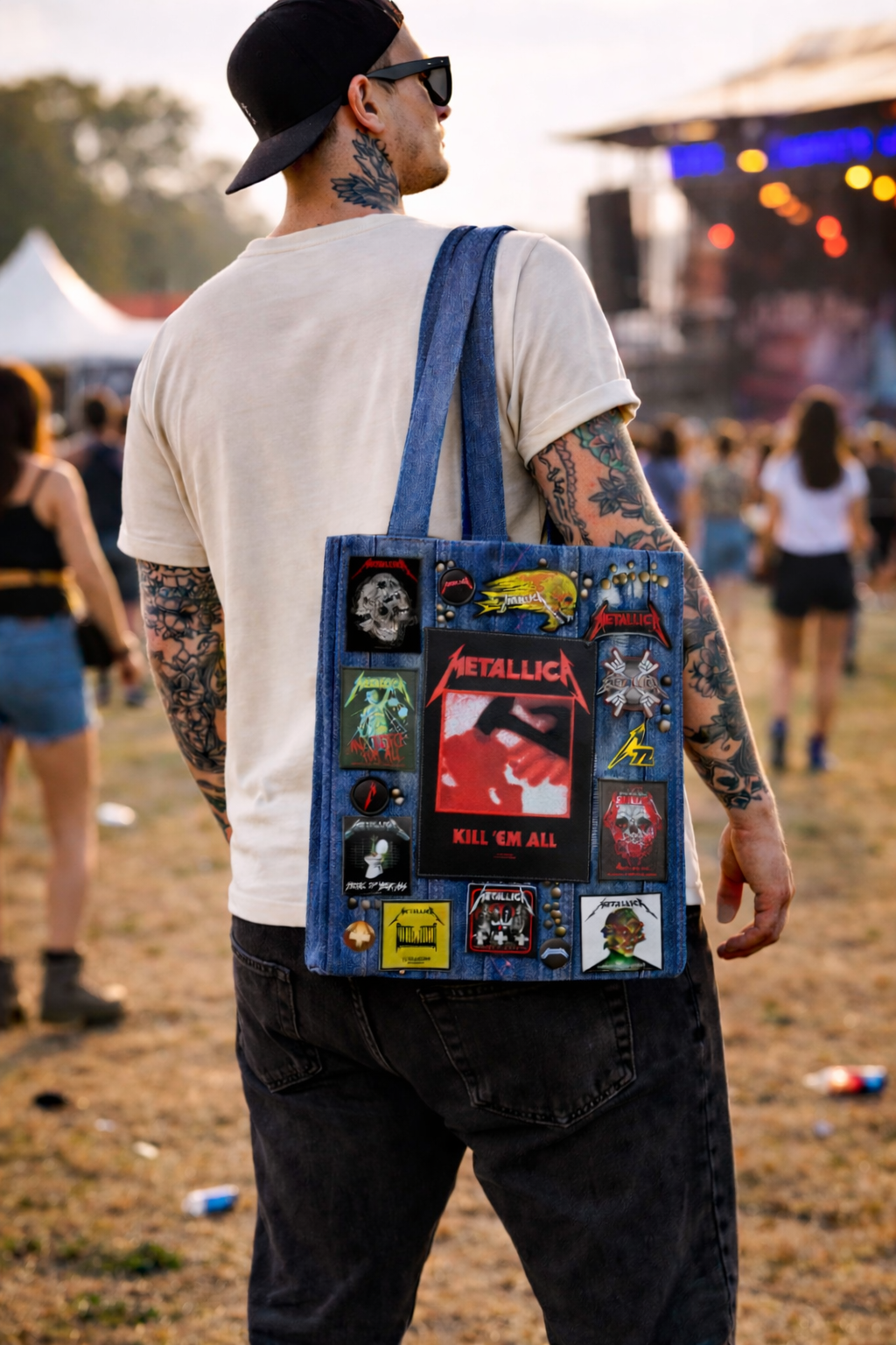 Rocksax Metallica Battle (Tote) Bag