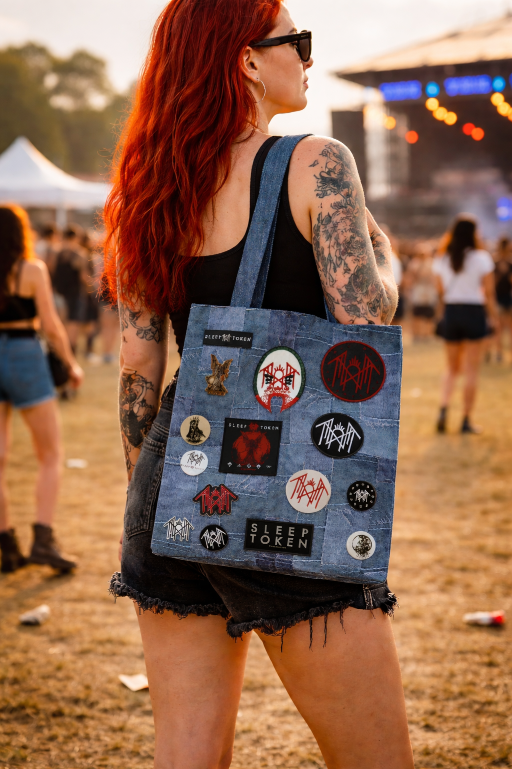 Rocksax Sleep Token Battle (Tote) Bag