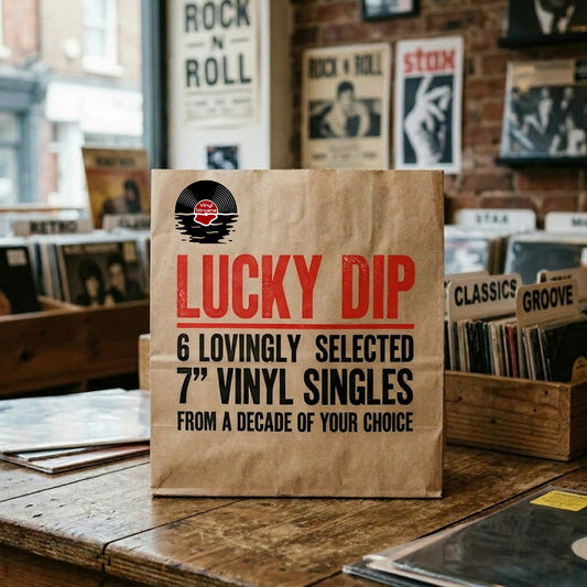 Lucky Dip Singles - 6 lovingly selected used 7" Vinyl Singles