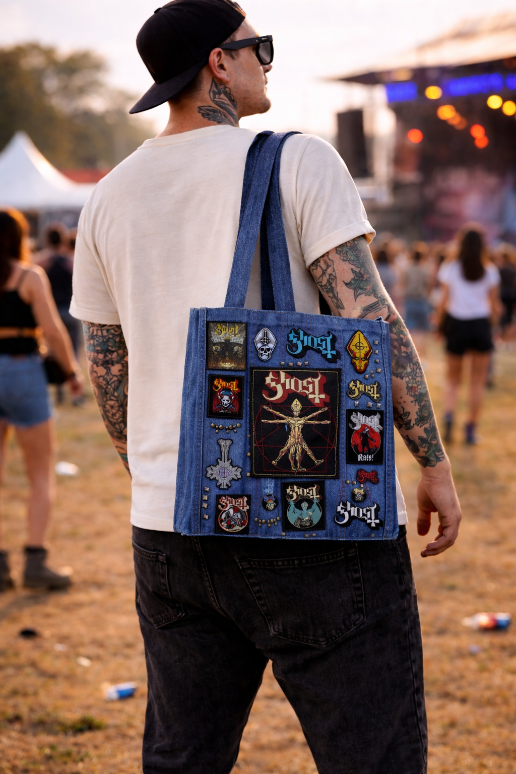 Rocksax Ghost Battle (Tote) Bag