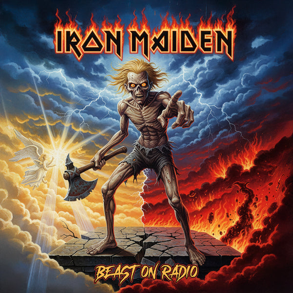 PRESALE - Iron Maiden - Beast On Radio - CLEAR YELLOW Vinyl LP