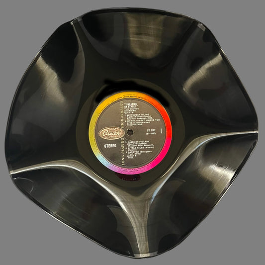 The 'Capitol USA’ 12" Vinyl Record Bowl