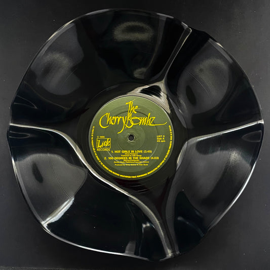 The 'Cherry Bomb' 12" Vinyl Record Bowl